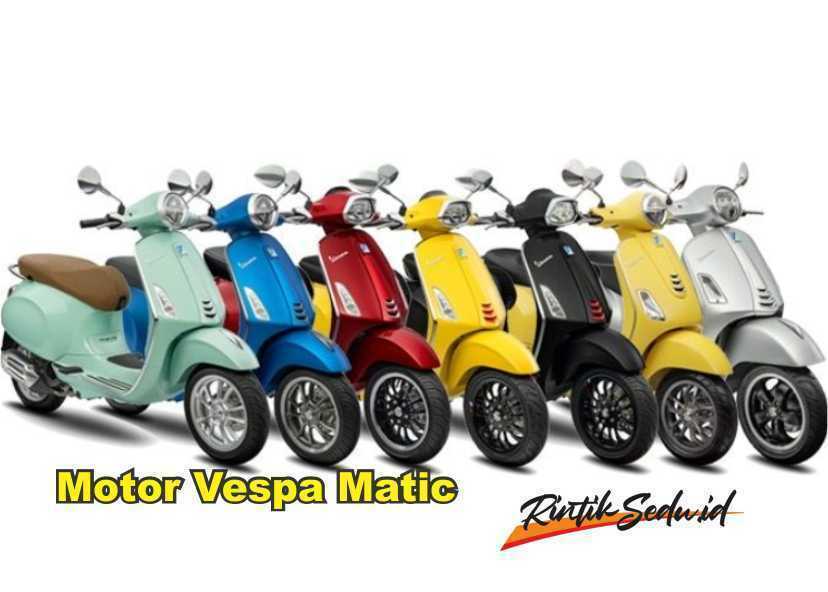 Motor Vespa Matic