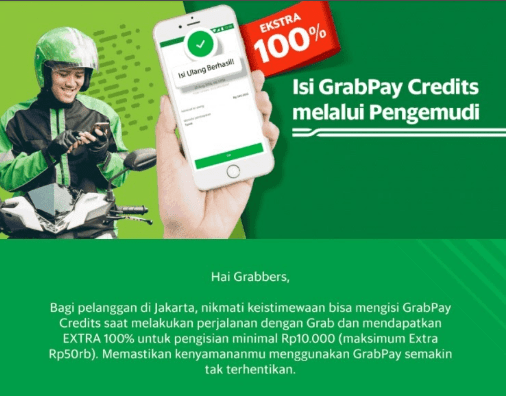 cara isi grabpay 1