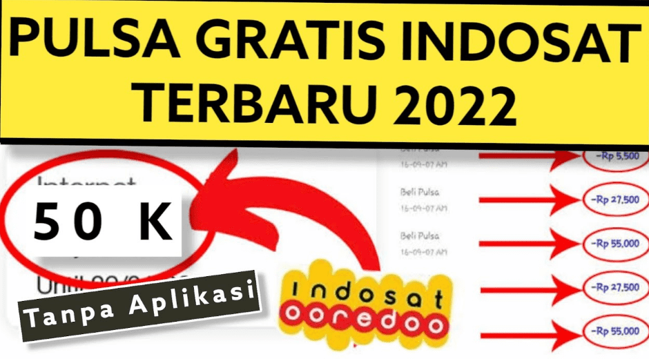 cara mendapatkan pulsa gratis indosat