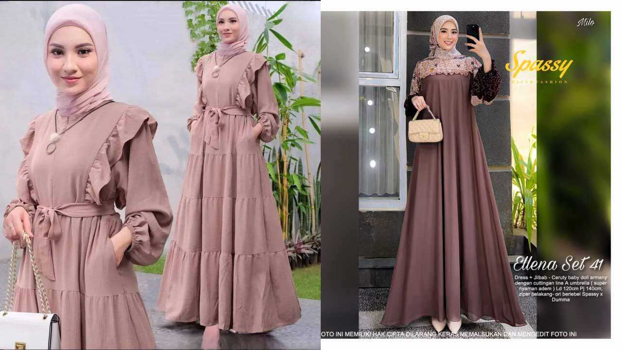 Baju Gamis Model Sekarang