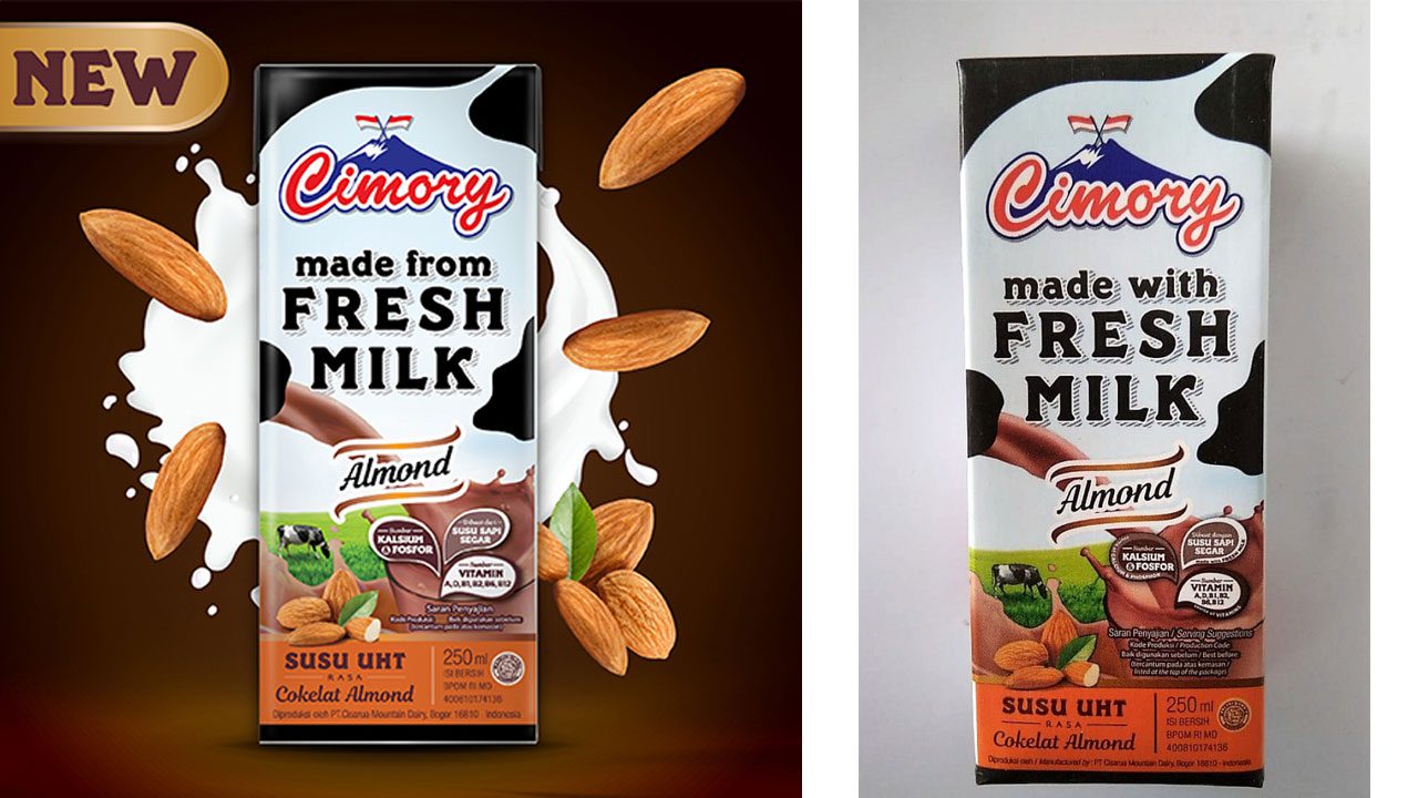 Susu Cimory Almond