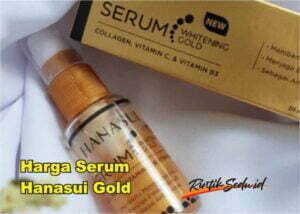 Harga Serum Hanasui Gold