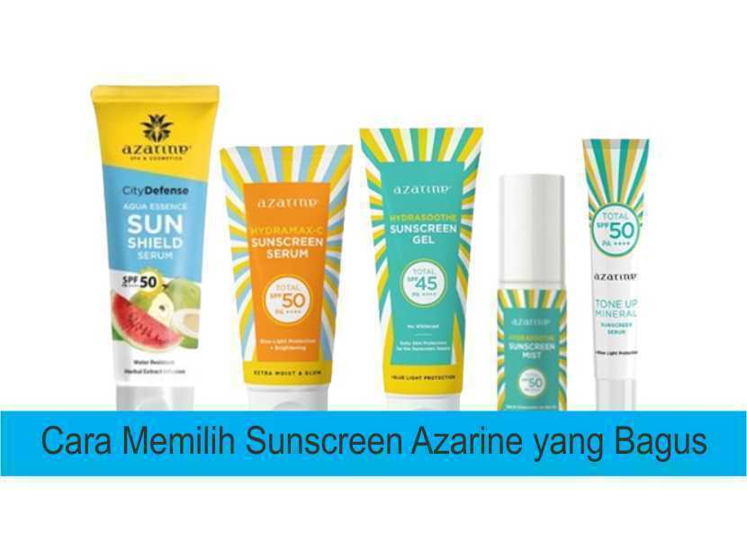 Sunscreen Azarine