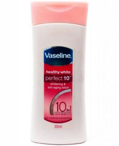 Testimoni Pengguna Vaseline Healthy White Perfect 10