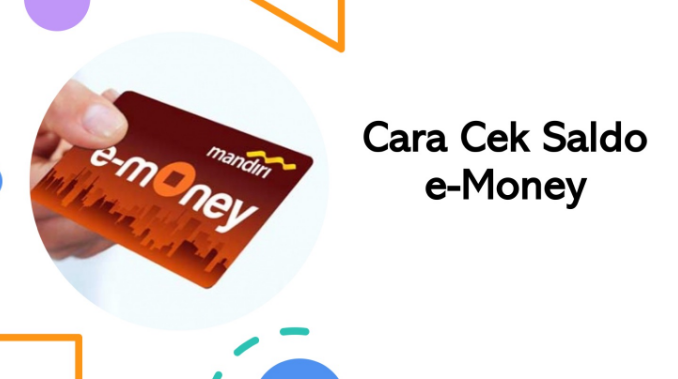 cara cek e money mandiri