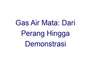 gas air mata dari perang hingga demonstrasi 6486