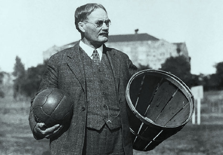 James Naismith pencipta bola basket