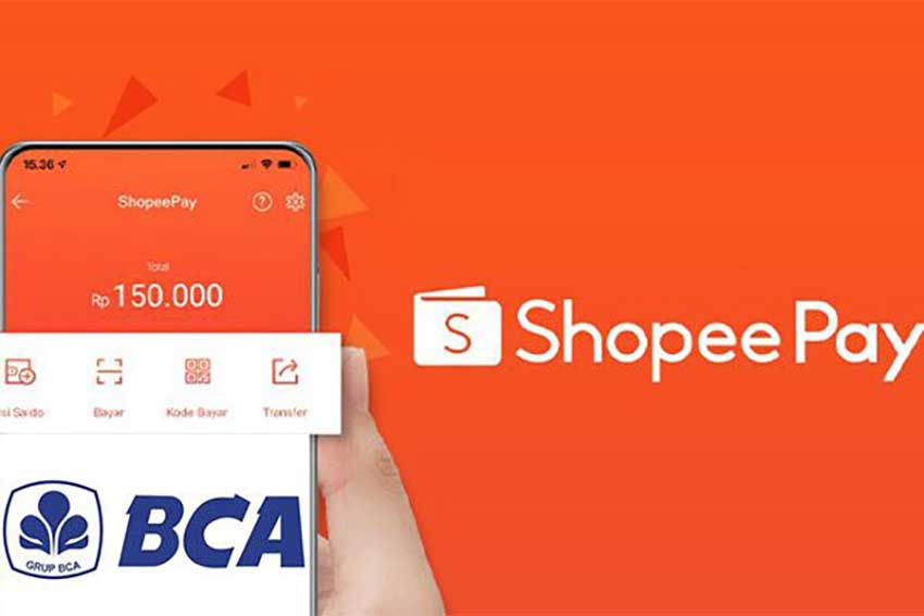 transfer BCA ke shopeepay