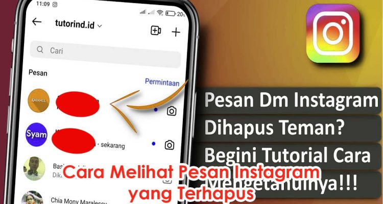 Cara Melihat Pesan Instagram yang Terhapus