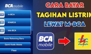 Cara bayar listrik lewat M Banking BCA