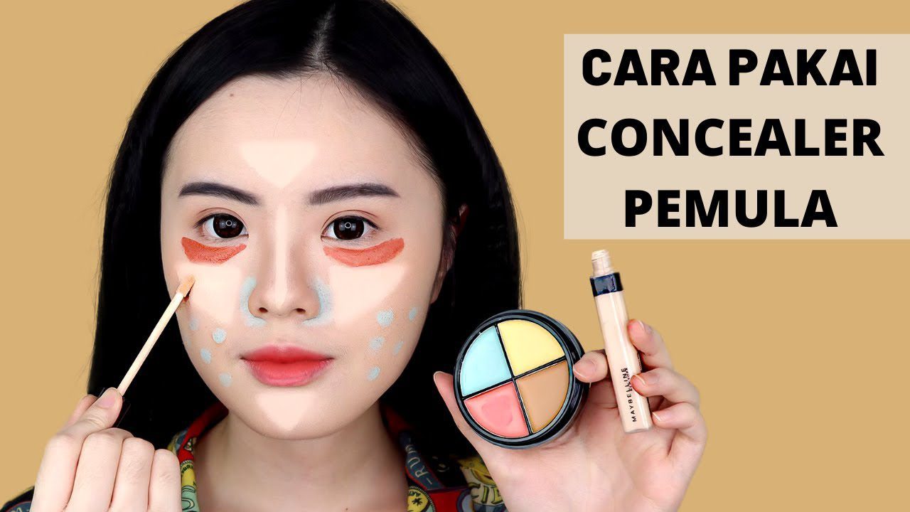 Cara pakai concealer