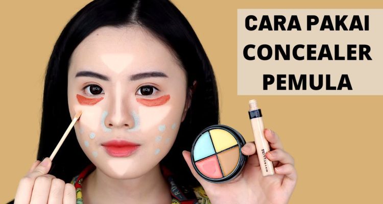 Cara pakai concealer