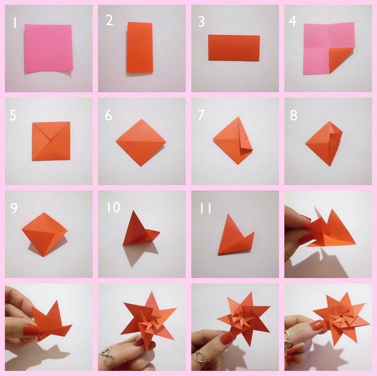 Cara Membuat Hiasan Dinding Kelas Dari Kertas Origami