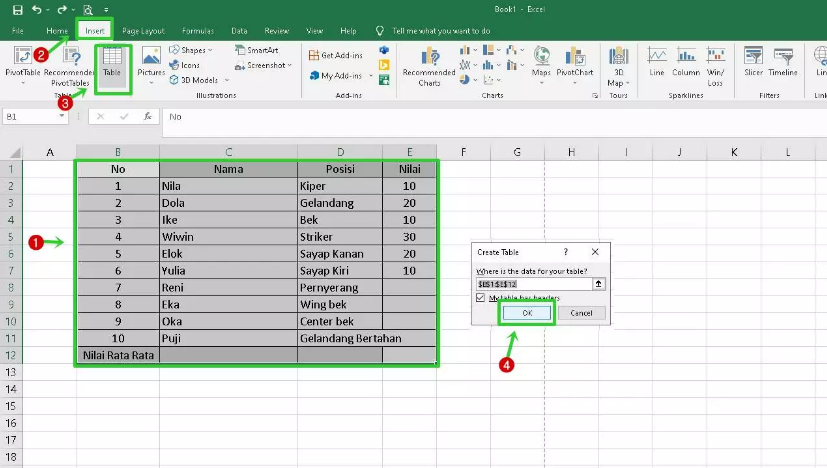 Cara Mengelompokkan Data di Excel secara Otomatis dan Manual