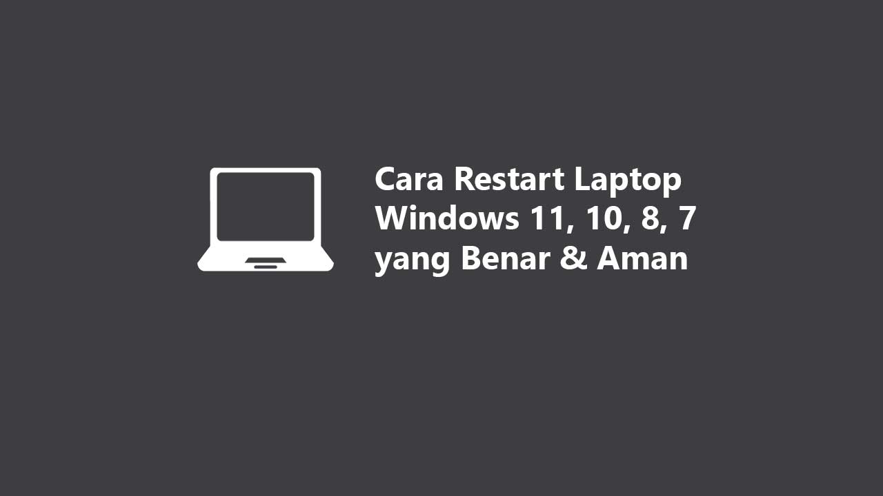 Cara Restart Laptop Asus