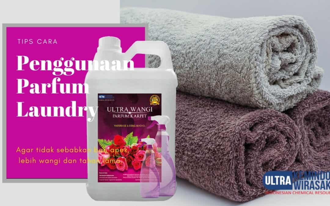 Cara menggunakan parfum laundry