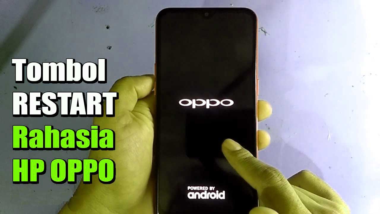 tombol restart hp oppo