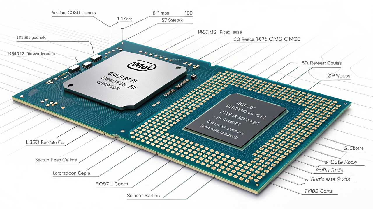 Ilustrasi Intel Core i9 Generasi ke-12 (Alder Lake)