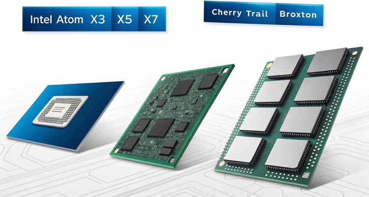 Intel Atom x3, x5, and x7
