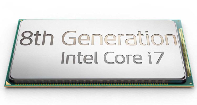 ilustrasi Intel Core i7 Generasi Kedelapan
