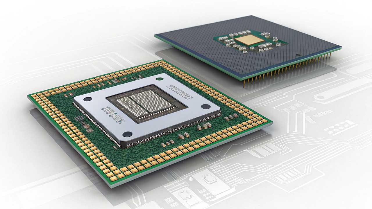 ilustrasi Intel Pentium II dan Pentium III