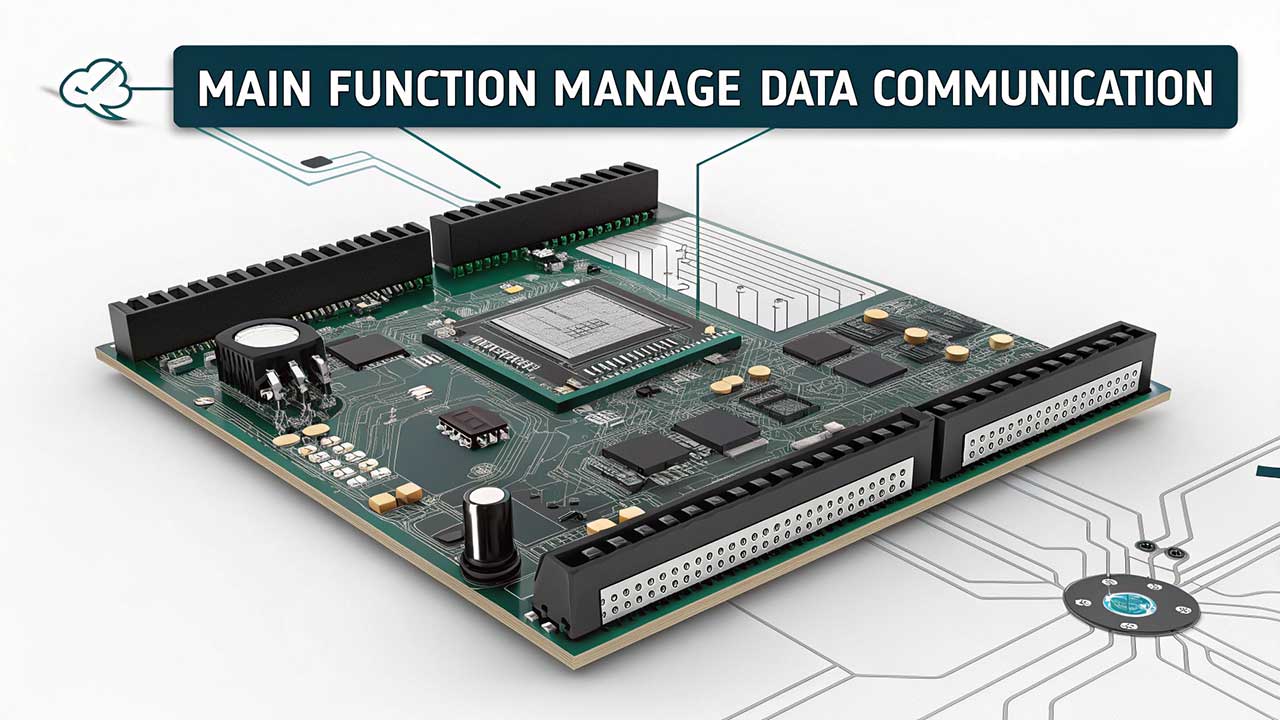 Fungsi Utama Motherboard dalam Mengatur Komunikasi Data