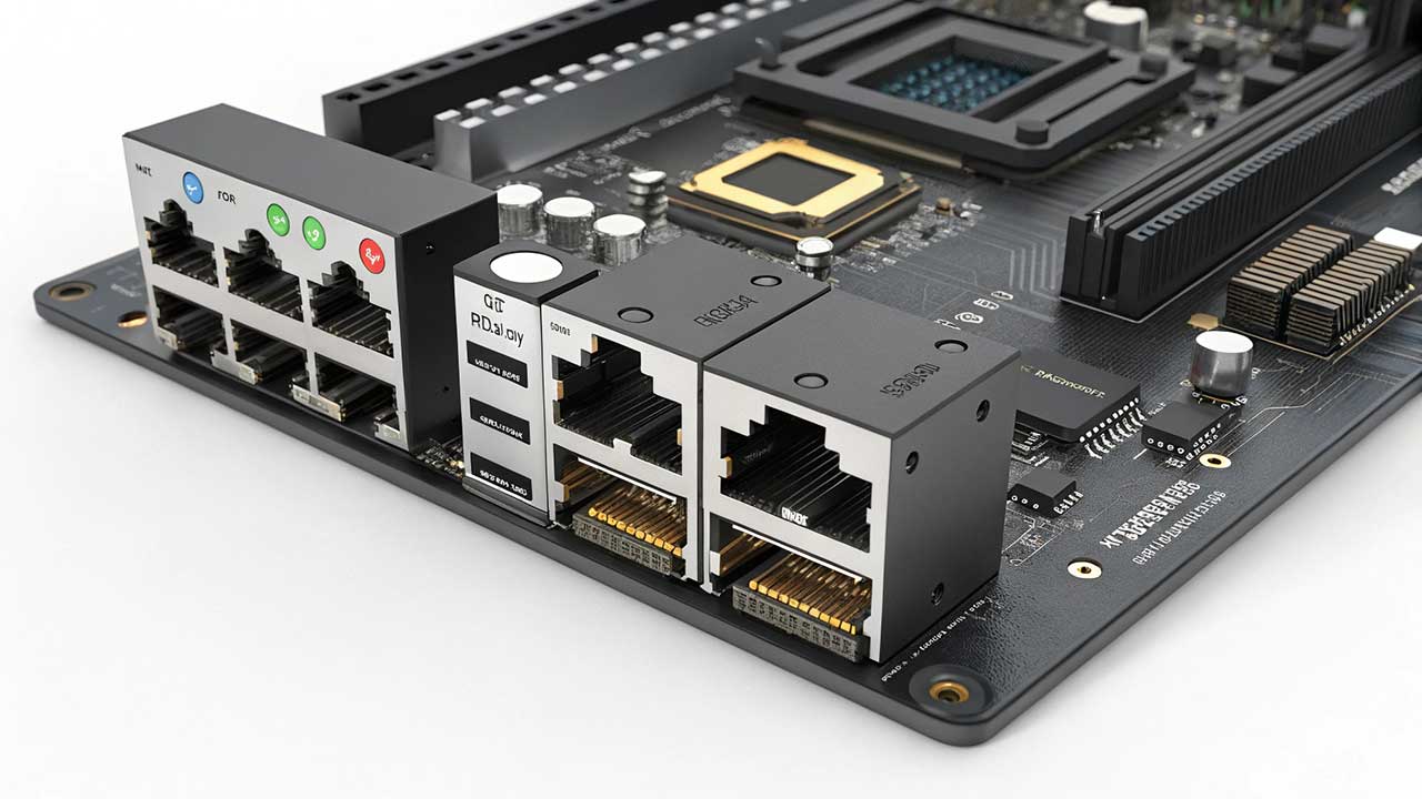LAN pada motherboard