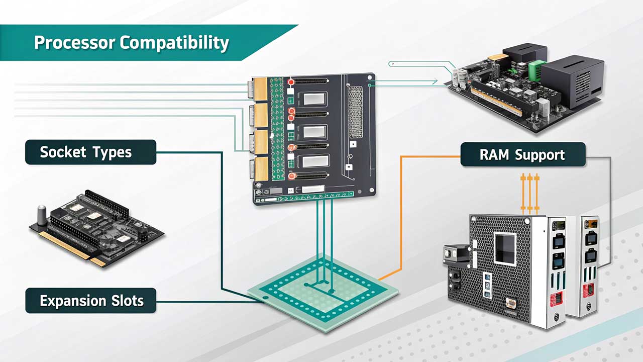 Memilih Motherboard Komputer Sesuai Kompatibilitas Prosesor