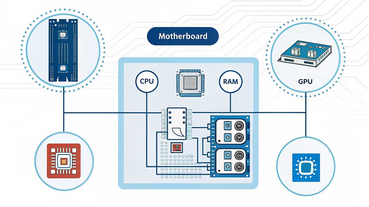 Peran Penting Motherboard dalam Menentukan Kompatibilitas Komponen Komputer