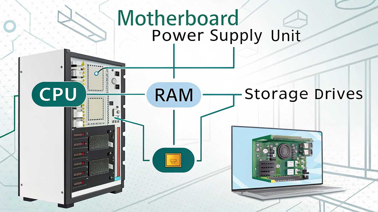 Peran Vital Motherboard dalam Menyalurkan Daya ke Komponen Komputer