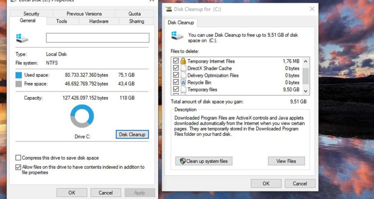 Disk Cleanup