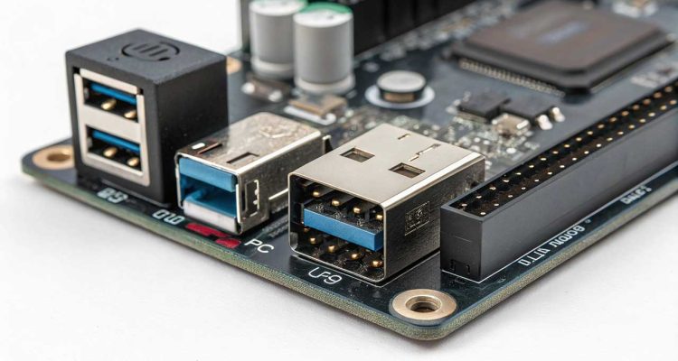 USB 2.0 pada Motherboard Komputer