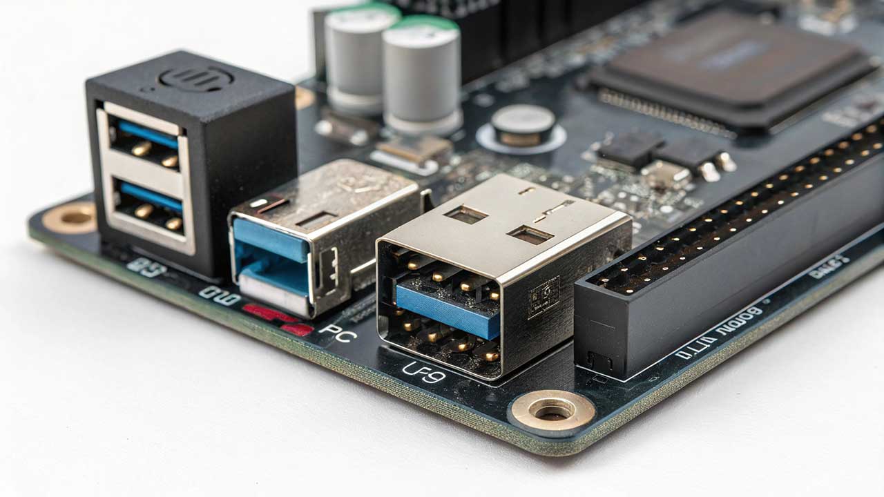 USB 2.0 pada Motherboard Komputer