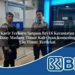 karir terbaru satpam bri di kecamatan buay madang timur kab ogan komering ulu timur terdekat 1753913310