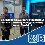 lowongan gaji besar satpam bri di kecamatan buay bahuga kab way kanan terdekat 1753950022