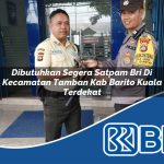 dibutuhkan segera satpam bri di kecamatan tamban kab barito kuala terdekat 1754150425