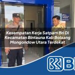 kesempatan kerja satpam bri di kecamatan bintauna kab bolaang mongondow utara terdekat 1754426796