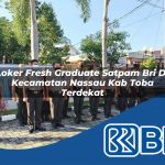 loker fresh graduate satpam bri di kecamatan nassau kab toba terdekat 1754208181