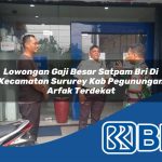 lowongan gaji besar satpam bri di kecamatan sururey kab pegunungan arfak terdekat 1754238018